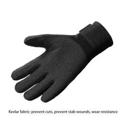 Luvas grossas de mergulho Kevlar, prova de arranhões, manter quente, wearable, caça, mergulho, acessórios de mergulho, 5mm - Image 2