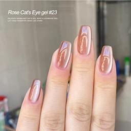 Cristal rosa gato olho unha gel, magnetismo super brilhante, UV unha construção gel vermelho misterioso vento, DIY manicure arte suprimentos, 15ml - Image 5