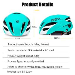 Capacete de bicicleta ultraleve para homens e mulheres, capacete de bicicleta, corrida, esportes ao ar livre, ciclismo de montanha, equitação chapéus - Image 2