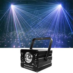 Full Color Sky Star DJ Lazer Feixe, Girar Scanner, Disco Laser Luz, Entretenimento em casa, Festa KTV Show, Bom Efeito - Image 1