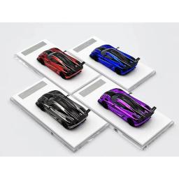 HKM-Diecast Model Car Collection, Agera Um Chrome Diecast, Brinquedos Miniatura, 1:64 - Image 2