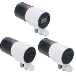 Alimentador automático do tanque de peixes alimentador automático de tempo inteligente alimentador de peixes koi peixinho pequeno tipo fechado alimentador de peixes aquario - Image 1