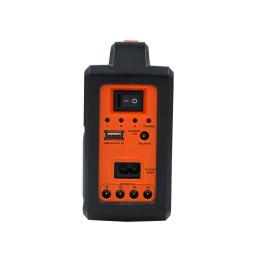 Portátil Outdoor Camping LED Light Kit Gerador de painel solar recarregável Bateria de chumbo ácido Controlador PWM para uso doméstico - Image 4