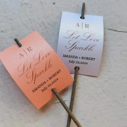 50 pçs 45x70mm ouro sparkler tag modelo sparkler enviar fora etiqueta editável sparkler tag casamento sparkler tags presente de natal-yh4 - Image 1