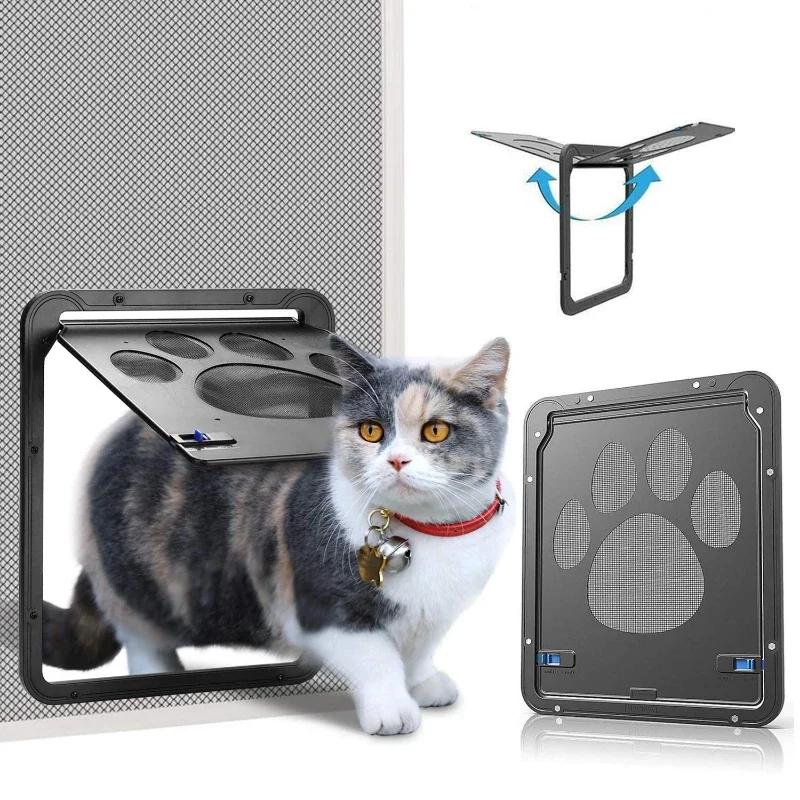 Anti-mordida pequena pet tela porta, cão suprimentos, pata impressão, novo - Image 1
