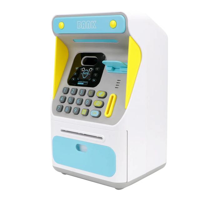 Cofrinho Eletrônico ATM com Reconhecimento Facial e Rolagem Automática de Notas