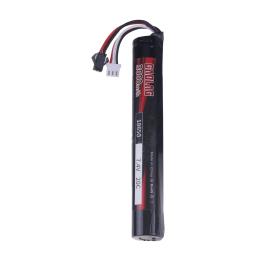 Lipo bateria para pistola de água, 3000mah, 2s, 7.4v, 18650 para akku mini airsoft arma, peças de bateria, tamiya sm conector para pistola de ar - Image 2