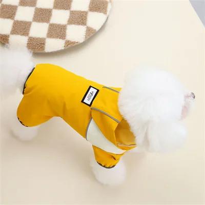 Casaco Impermeável Reflexivo para Cachorros Pequenos - Roupas para Chihuahuas e Maltês com Capuz e Estilo XXL