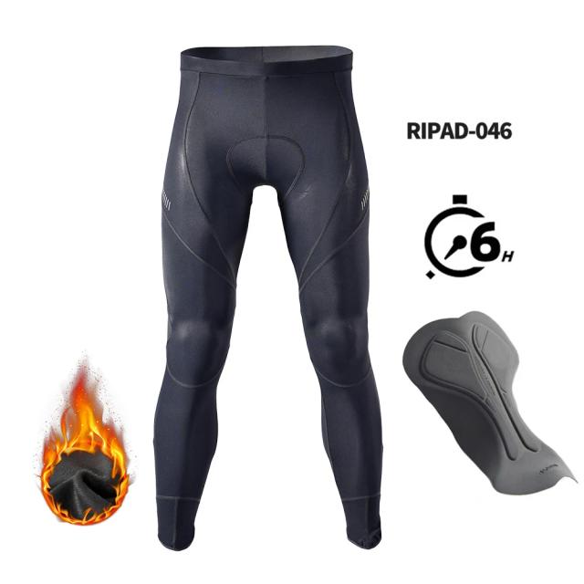 Calças Térmicas RION Windproof para Ciclismo Masculino - Ideais para MTB e Passeios Longos no Inverno