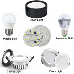 Led 3w 5 7 9 12 15 18 24 40 80 100 lâmpada smd2835 fonte de luz lâmpada de críquete ac 220v led downlight chip spotlight - Image 6