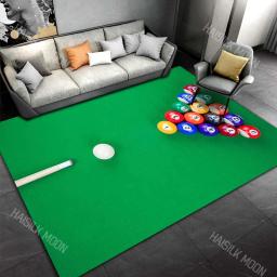 Tapete impresso com tema de bolas de bilhar 3d hd, sala de estar, quarto, escritório, quarto infantil, durável, antiderrapante, lavável à máquina - Image 3