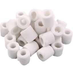Equipamento dez da purificação da água do aquário em um material do filtro do tanque de peixes material do filtro pedra vulcânica do anel cerâmico - Image 2