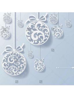 Arco de Natal Rodada Drop Ball Craft Paper morre, molde artesanal, Scrapbook para fazer cartões, Stencils, novo, gravação, morre, cortar, DIY, 2023 - Image 2