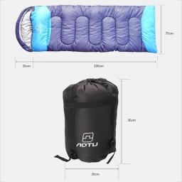 Outdoor Camping Berços com caixa de armazenamento, saco de dormir portátil, Survival Winter Trips, cama de casal, Trekking, Thermal, Relax Acessórios - Image 6
