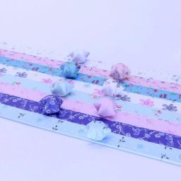 Tiras de papel coloridas para decoração de casa, dobramento, origami, desenhos animados, estrelas, sorte, mão, arte, fazer, 130 folhas - Image 1