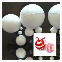 Bola de Espuma de Modelagem Branca, Artesanato de Isopor, Decoração de Natal, 1 cm, 2 cm, 4 cm, 5 cm, 6 cm, 7 cm, 8 cm, 9 cm, 10 cm, 12 centímetros, 15 centímetros, 18 centímetros, 20 centímetros - Image 2