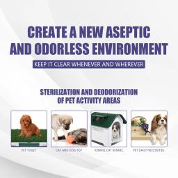 60ml pet desodorante spray desodorante odor líquido perfume para cães gatos efficienttive aliciamento produtos para filhote de cachorro com porto suave - Image 5