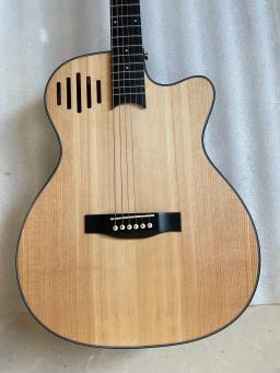 Violão de madeira com bela Vioce, D tipo 45 modelo, guitarra elétrica Folk, alta qualidade, novo, 41" - Image 3