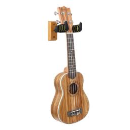 Suporte de madeira maciça para guitarra, suporte de gravidade, suporte de parede de travamento automático para baixo, violino, cavaquinho, acessórios de bandolim - Image 6