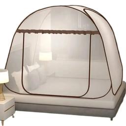 Cama de casal dobrável, portátil, sem instalação, solteiro, cama de casal, respirável, simples - Image 3