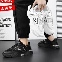 Sapatilhas de Plataforma Respirável Masculina, Sapatos Esportivos Versáteis, Sapatos de Caminhada, Sapato do Velho Pai, Confortável, Alta Qualidade, Moda - Image 6