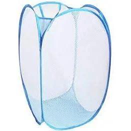 Cesta Dobrável Multiuso em Tecido para Lavanderia, Brinquedos e Organização no Banheiro e Quarto
