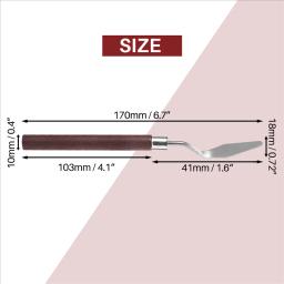 1.6 "paleta arte pintura espátula raspador mistura ferramenta - Image 1