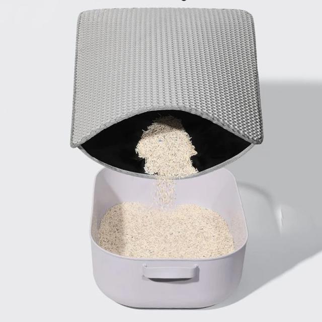 Tapete Lavável para Caixa de Areia de Gato - Prático, Limpo e Eficiente