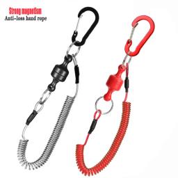 Pesca magnética Anti-Loss Rope, ferramentas de pesca carpa, acessórios ao ar livre, Quick-Release, fivela portátil seguro - Image 1