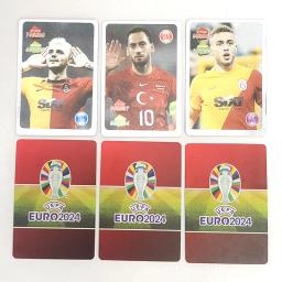 Football Star Cards Collection, Cristiano Ronaldo, Leo, Messi, Mbappé, Lottin, brinquedos Rare Game, Natal, aniversário, 180 pcs - Image 5