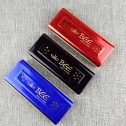 16 furos gaita boca órgão dupla face chave c & g tremolo sintonizado metal corpo de bronze juncos para iniciante harmônica amor - Image 6