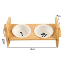 Potes de Alimentação Elevados Elevados para Animais De Estimação, Altura Ajustável, Tigela De Cachorro, Alimentador De Alimentos, Suprimentos De Gato - Image 6