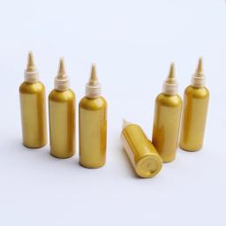 Recarga de Tinta Carimbo-Almofada à Base de Água, Caligrafia, Pintura, Escultura, Imprensa, Impressão à Mão, Dourado, Cor, Selo, 100g - Image 5