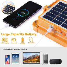 Alta lanterna LED recarregável Camping, luz de tenda com ímã, lanterna poderosa, reparo do banco de energia, lâmpada de emergência, 20000mAh - Image 3