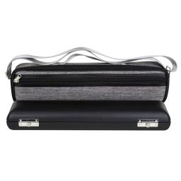 Bolsa para flauta com alça ajustável, caixa de couro resistente à água, acessórios para instrumentos musicais, pano Oxford, concerto, 16 furos - Image 3