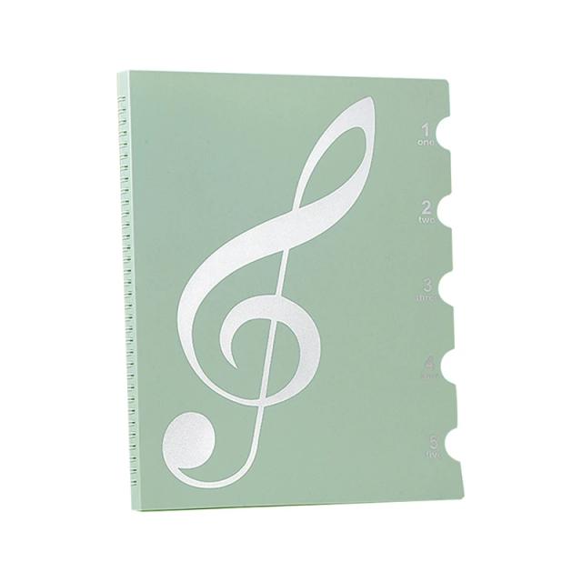 Capa para Música Destacável em Papel A4 com 60 Páginas - Ideal para Pastas de Partituras