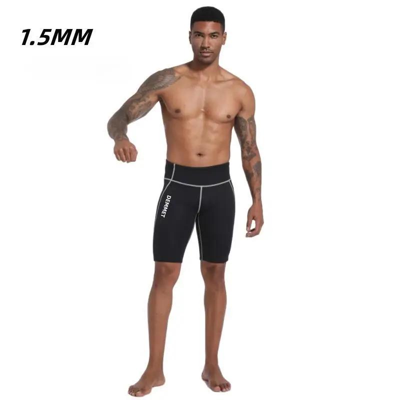 Calças de mergulho em neoprene para homens e mulheres, wetsuit, shorts de surf, sunga, mergulho, caiaque, drifting, 1,5mm, 3mm - Image 1
