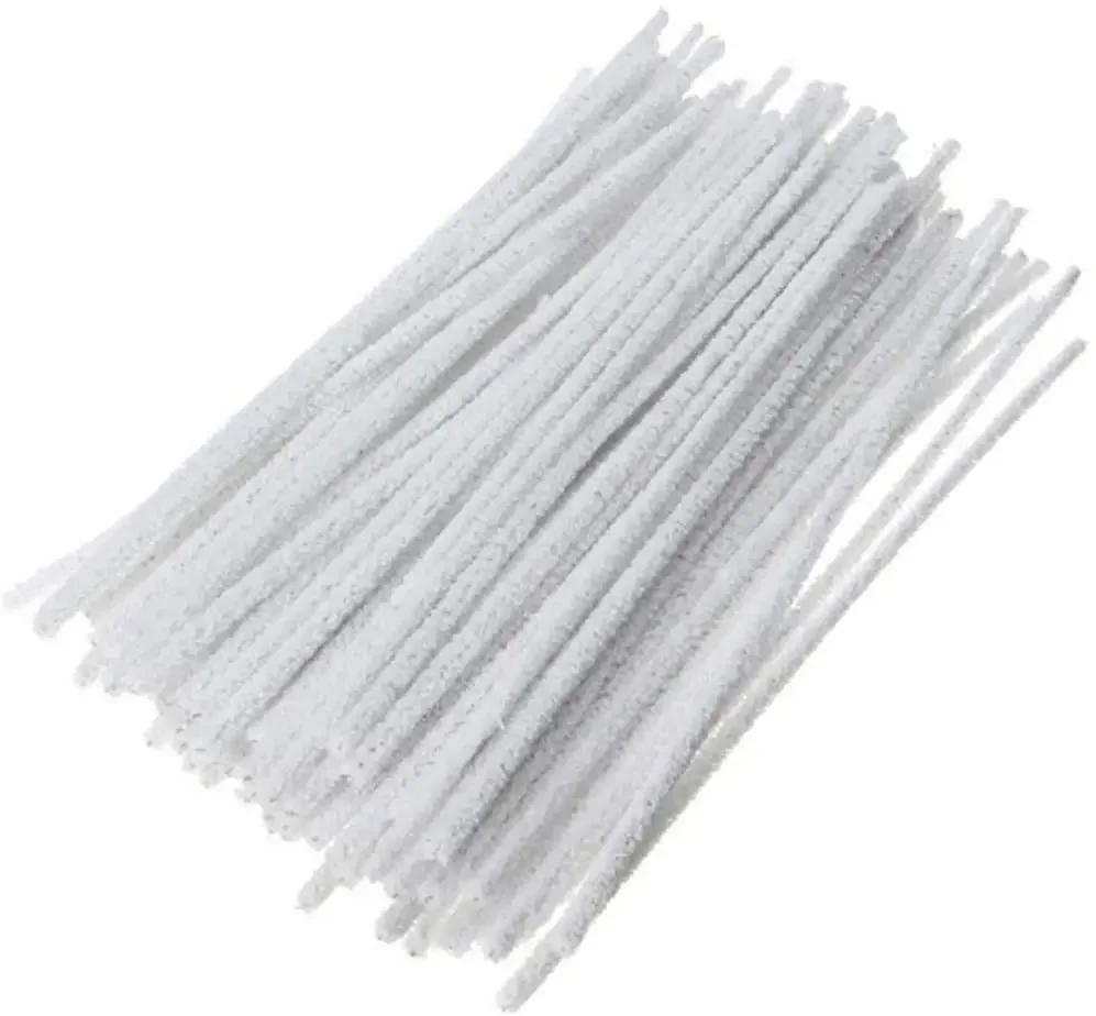 Limpadores de cachimbo macios descartáveis, 50 peças, hastes longas de chenille, limpadores de cachimbo para cachimbo de vidro, cachimbo de tabaco, arte artesanal diy - Image 1