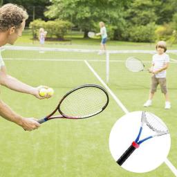 Tênis Raquete Grip Band, elástico anel de borracha, Punhos de raquete, Antiderrapante, Badminton - Image 5