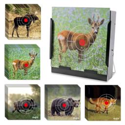 Papel alvo de tiro animal selvagem, Alvos realistas com BB Pellet Trap, Prática de jogo de caça instantânea, 50pcs - Image 1