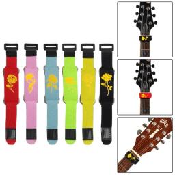 Cordas de traste de guitarra mudo amortecedor de ruído muter envolve guitarra elétrica acústica fretboard muting mudo amortecedores corda envolve fita - Image 1