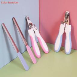 Cortador de unhas com lixa para cães e gatos pequenos, conjunto de produtos de limpeza, tesoura e aparador 1pc - Image 2