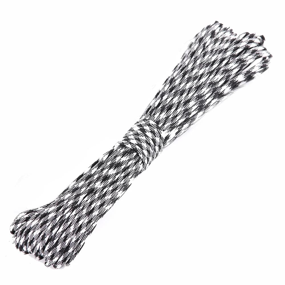 31m 550 paracord 4mm 7core sobrevivência ao ar livre pára-quedas corda tenda acessórios para diy fazendo cordão pulseira coleira de cachorro idéia presente - Image 1