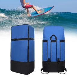 Prancha de remo inflável mochila transportadora leve náilon grande capacidade paddleboard mochila para prancha caiaque esportes aquáticos - Image 6