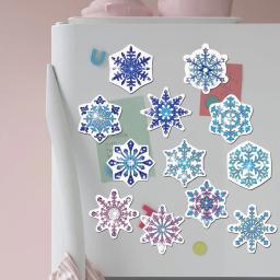 Mandala Diamond Art Frigorífico Ímãs Adesivo, Pintura, Geladeira, Sobremesa, Bolo, Artesanato DIY, Presente do partido, 8 pcs, 12pcs - Image 3