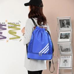 Mochila impermeável basquete para viagens, Bolsa de esportes ao ar livre, Natação e Fitness Pouch, Caminhadas e Escalada - Image 6