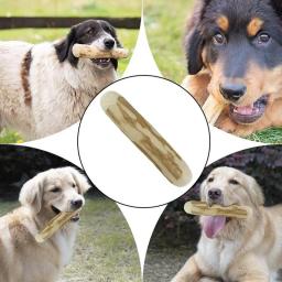 Bastão de mordida de madeira interativo para cachorro, Brinquedos de dentição para cachorro, Mastigar brinquedos para entretenimento, Suprimentos calmantes duros - Image 5