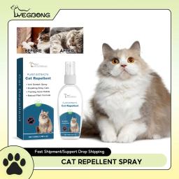 Cat repelente spray, evitar morder, coçar parar, sofá, mastigar, roer, móveis proteger, Pet Training líquido - Image 1