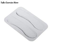 Protetor de calcanhar em gel de silicone transparente, palmilha para cuidados com os pés, 1 par - Image 4
