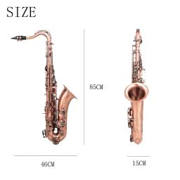 SLADE-Bb Saxofone Tenor Instrument com Kit de Limpeza para Iniciantes, Bandas para Jogar, Acessórios Profissionais - Image 6